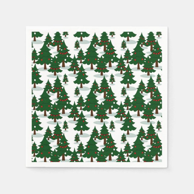 Weihnachtsmuster 9 - Paper Napkin Serviette (Vorderseite)