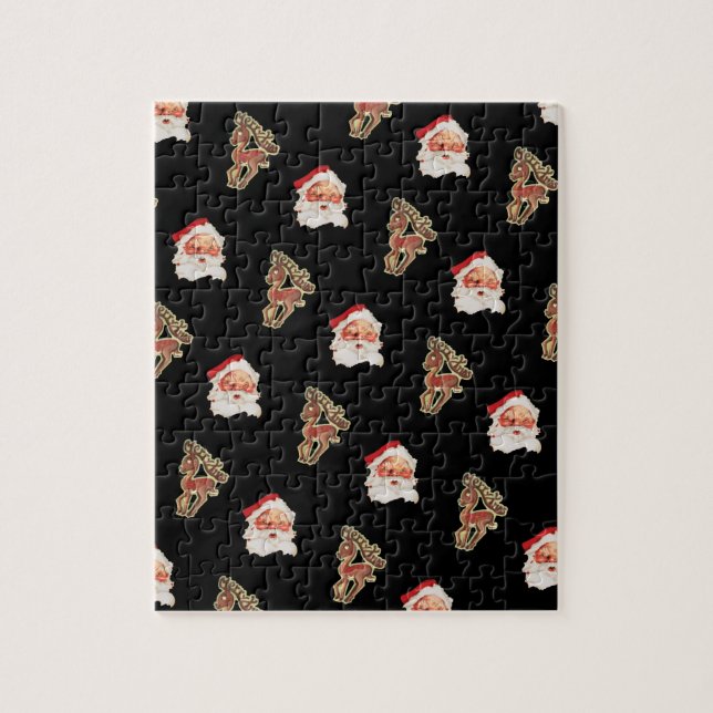 Weihnachtsmuster aus dem Weihnachtsalter (Vertikal)