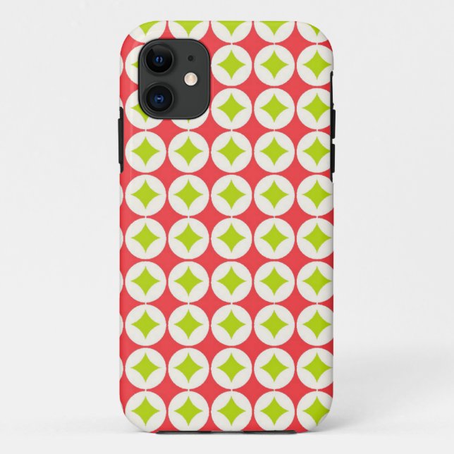 Weihnachtsmuster Case-Mate iPhone Hülle (Rückseite)