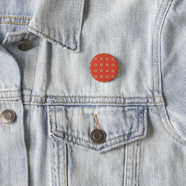 Weihnachtsmuster Charm 01 -  Button (Beispiel)