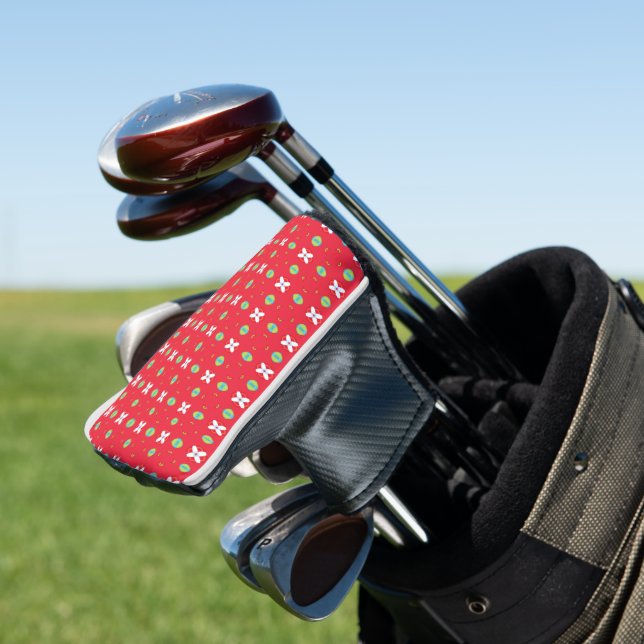 Weihnachtsmuster Charm 02 -  Golf Headcover (In Situ)
