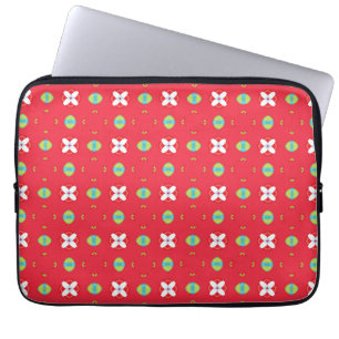 Weihnachtsmuster Charm 02 - Laptopschutzhülle