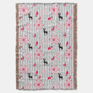 Weihnachtsmuster Decke