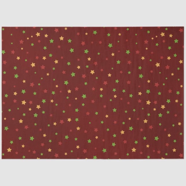 Weihnachtsmuster - Design 13 Seidenpapier (Vorderseite)