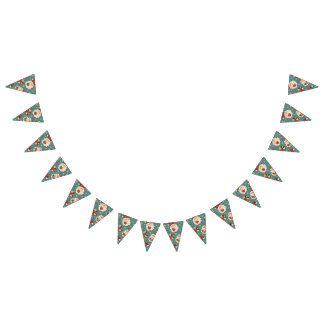 Weihnachtsmuster Garland Wimpelkette