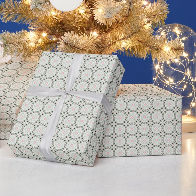 Weihnachtsmuster Geschenkpapier (Feiertage)