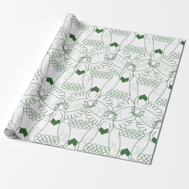 Weihnachtsmuster  geschenkpapier (Ungerollt)