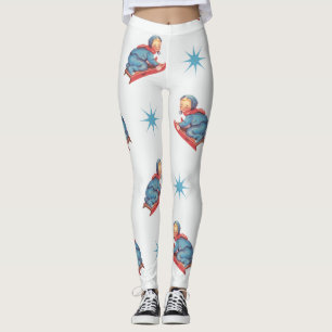 Weihnachtsmuster im Jahrgang, Kinderspielplatz im Leggings
