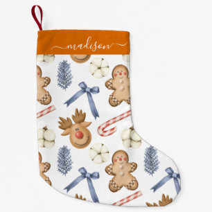 Weihnachtsmuster Kleiner Weihnachtsstrumpf