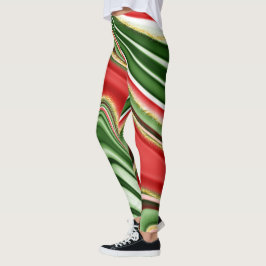 Weihnachtsmuster Leggings