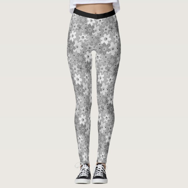 Weihnachtsmuster Leggings (Vorderseite)