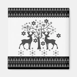 Weihnachtsmuster Magnet