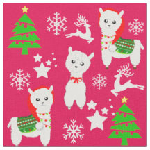 Weihnachtsmuster Niedlich Giro Llama Snowflakes We