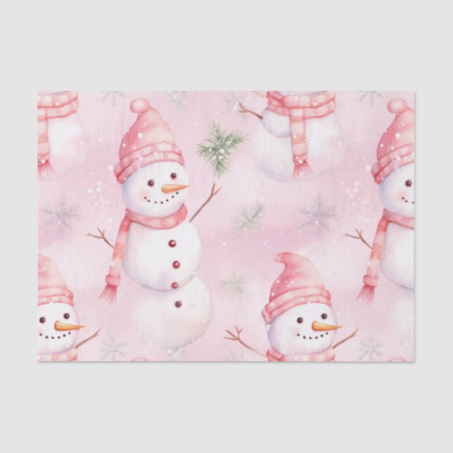 Weihnachtsmuster Seidenpapier (Vorderseite)