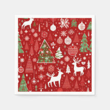 Weihnachtsmuster Snowman Santa Bäume graue Dekorat