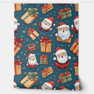 Weihnachtsmuster Tapete