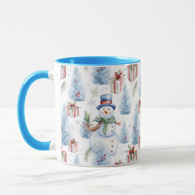 Weihnachtsmuster Tasse (Links)