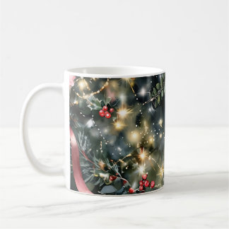 Weihnachtsmuster-Tasse Kaffeetasse
