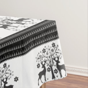 Weihnachtsmuster Tischdecke
