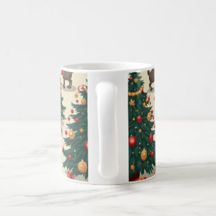 Weihnachtsmustertasse Kaffeetasse