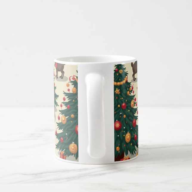 Weihnachtsmustertasse Kaffeetasse (Henkel)