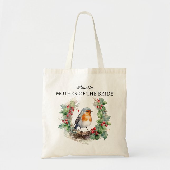 Weihnachtsmutter Tragetasche (Vorne)