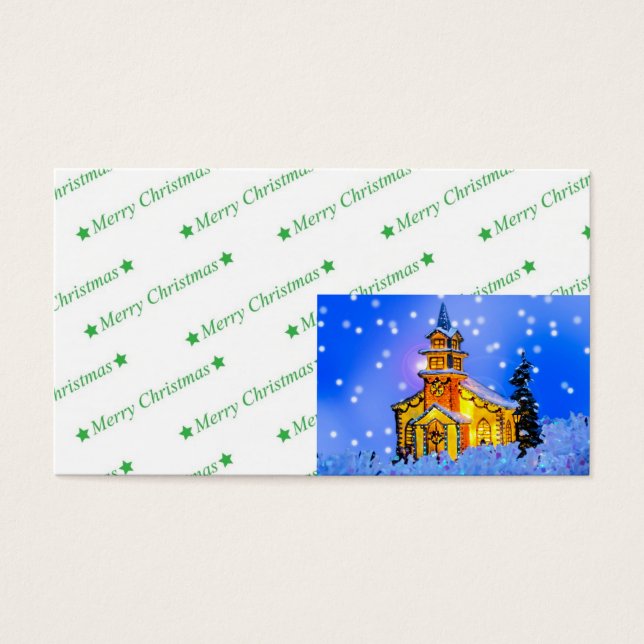 Weihnachtsnacht (Vorderseite)