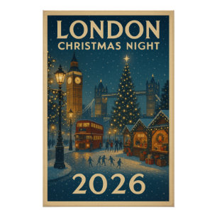 Weihnachtsnacht in London 2026 Poster