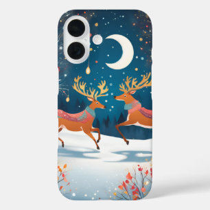 Weihnachtsnacht iPhone 16 Hülle