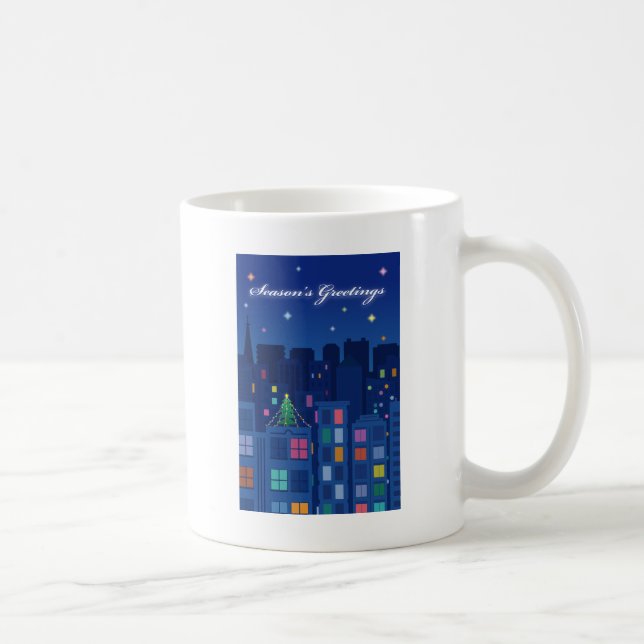 Weihnachtsnacht Kaffeetasse (Rechts)