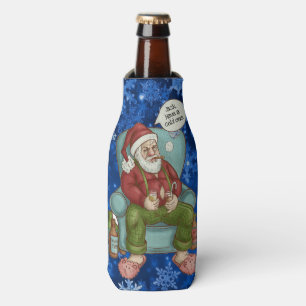 Weihnachtsnacht personalisiert Name Funny Christma Flaschenkühler