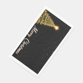 Weihnachtsnacht Serviette