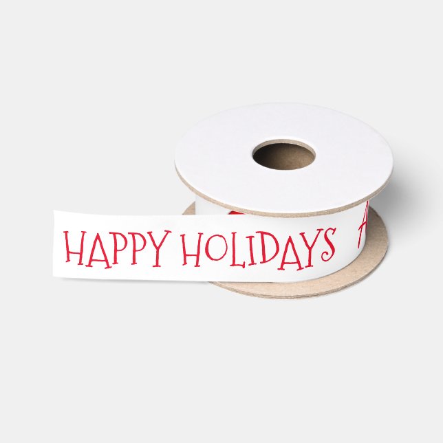 Weihnachtsnachtsband personalisiert satinband (Spule)
