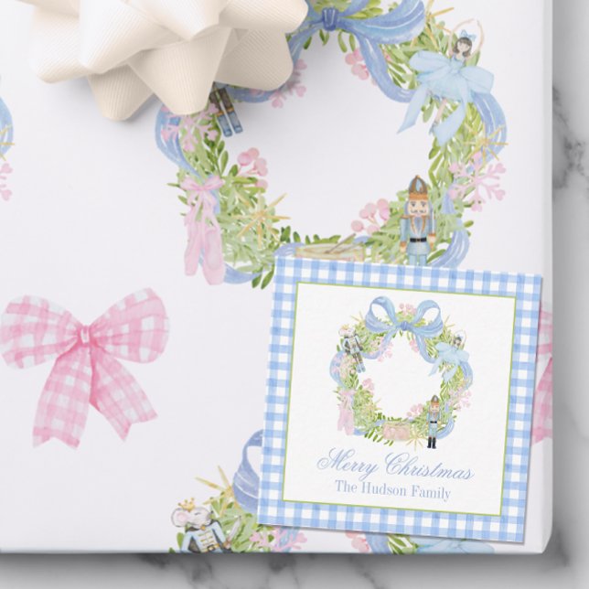 Weihnachtsnachtscreme Mitteilungskarte (Von Creator hochgeladen)