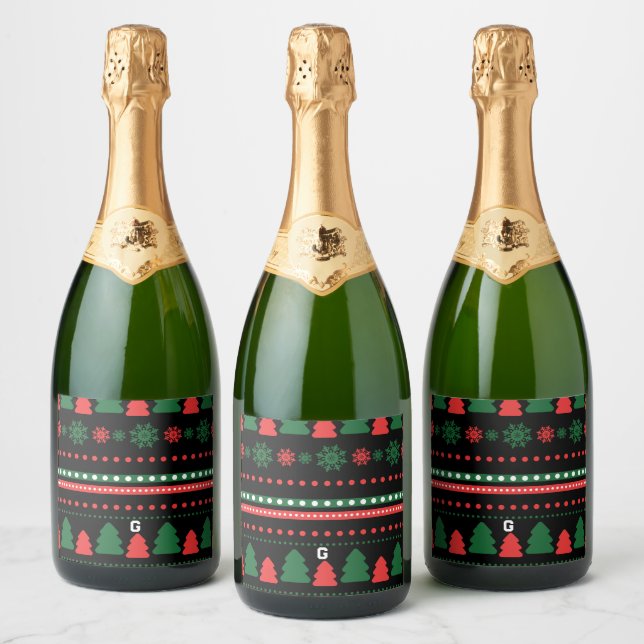 Weihnachtsnachtsnachtsnacht und -getränk-Set (Flaschen)