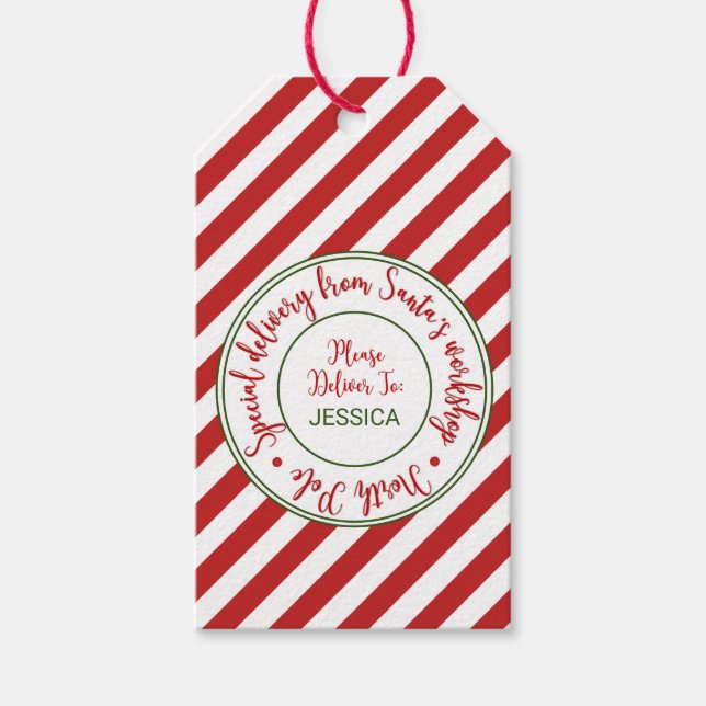 Weihnachtsnachtsnachtsnachtsnachtsnacht - Geschenk Geschenkanhänger (Vorderseite)