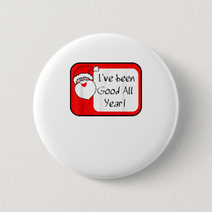 Weihnachtsnachtsname Abzeichen Funny Gut Button