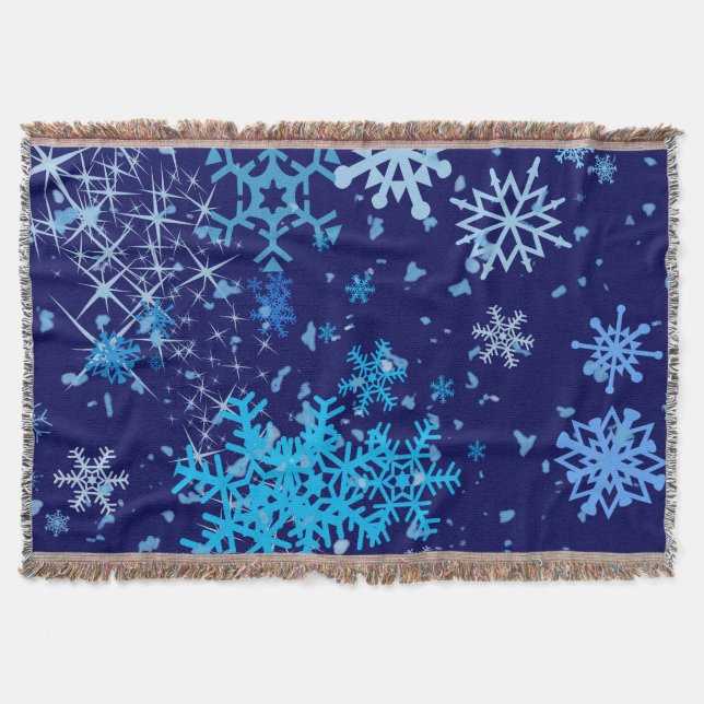 Weihnachtsnachtsschnee Decke (Vorderseite)
