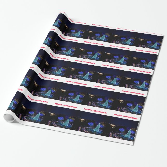 Weihnachtsnationaler Baum - Packpapier (Ungerollt)