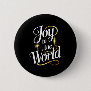 Weihnachtsnativität Christliche Geburt Jesu Freude Button