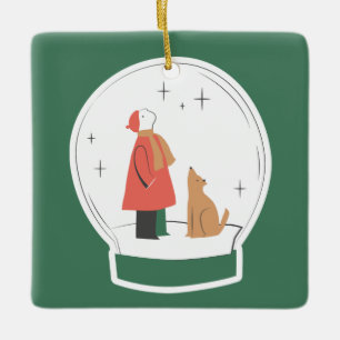 WeihnachtsNiedlich Keramikornament