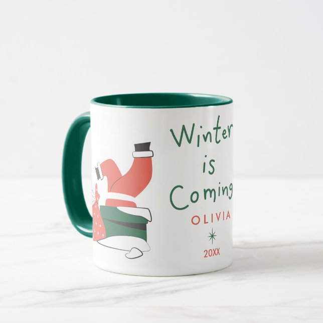 WeihnachtsNiedlich Tasse (Vorderseite Links)