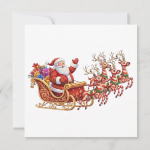 WEIHNACHTSNIKOLAUS KARTE