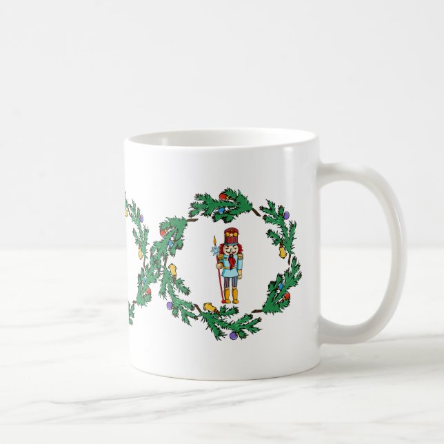 Weihnachtsnussknacker-Geist Kaffeetasse (Rechts)