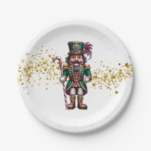 Weihnachtsnussknacker pappteller
