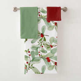 Weihnachtsomella Badhandtuch Set