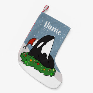 Weihnachtsorca Kleiner Weihnachtsstrumpf