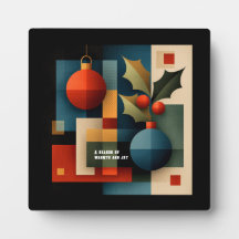 Weihnachtsornament im Mid-Century-Modern-Stil