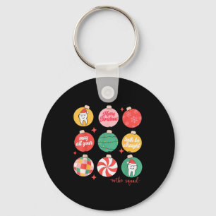 Weihnachtsornament Kieferorthopädie Ortho Squad Zä Schlüsselanhänger