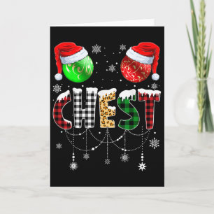 Weihnachtspaar Familie Maronen 1 Karte